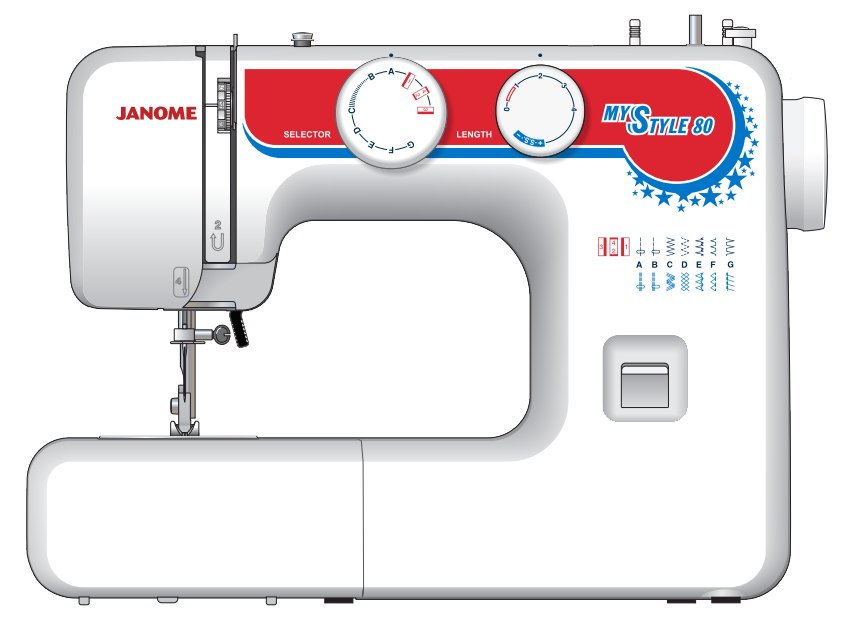   Janome My Style 80 / MS 80