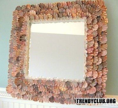 diy-seashells-frames...