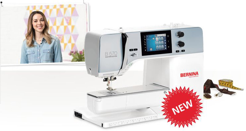 -  Bernina 570 QE new