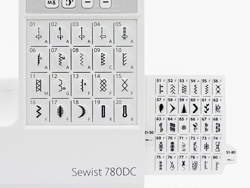 Швейная машина JANOME SEWIST 780DC