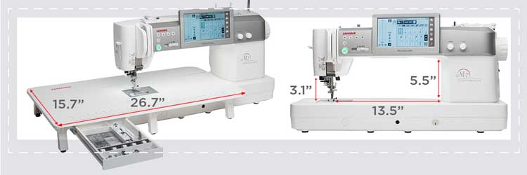   Janome CONTINENTAL M7 Professional