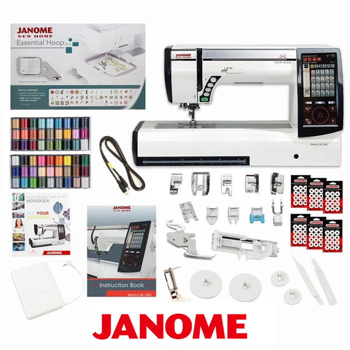 Швейно-вышивальная машина JANOME Memory Craft 12000 JANOME Memory Craft 11000