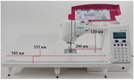 Компьютеризированная швейная машина Juki HZL-F700
