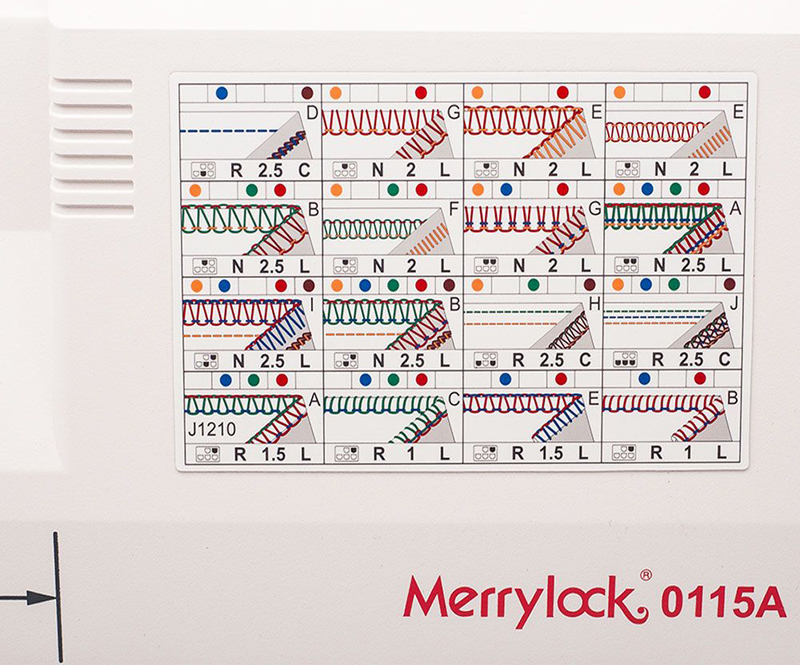 Оверлок (Коверлок) Merrylock 0115A