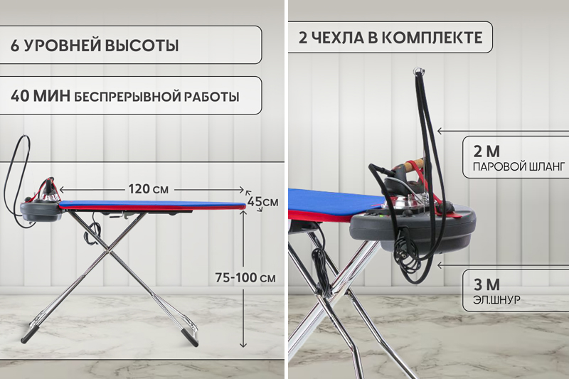 Гладильная система MIE Classico Non-Stop