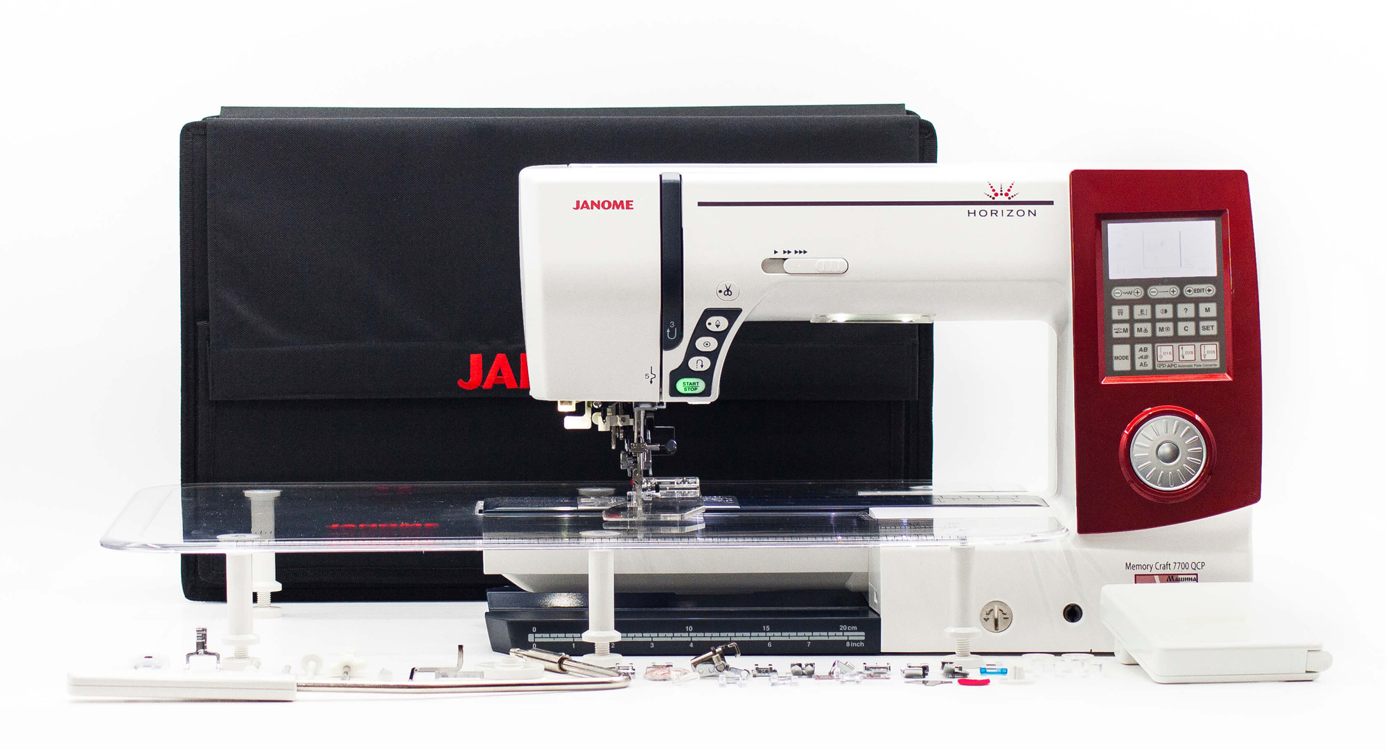 Швейная машина Janome Memory Craft Horizon 7700 QCP, ДамаДома (продажа