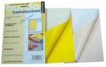 Копировальная бумага с односторонним покрытием 83см*57см (2шт) белая/желтая
