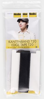 Лента для канта Kantenband 88, 2см х 5м, черный