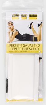 Лента для подгиба Perfect-Saum 10 SB, 4см х 3м, белый