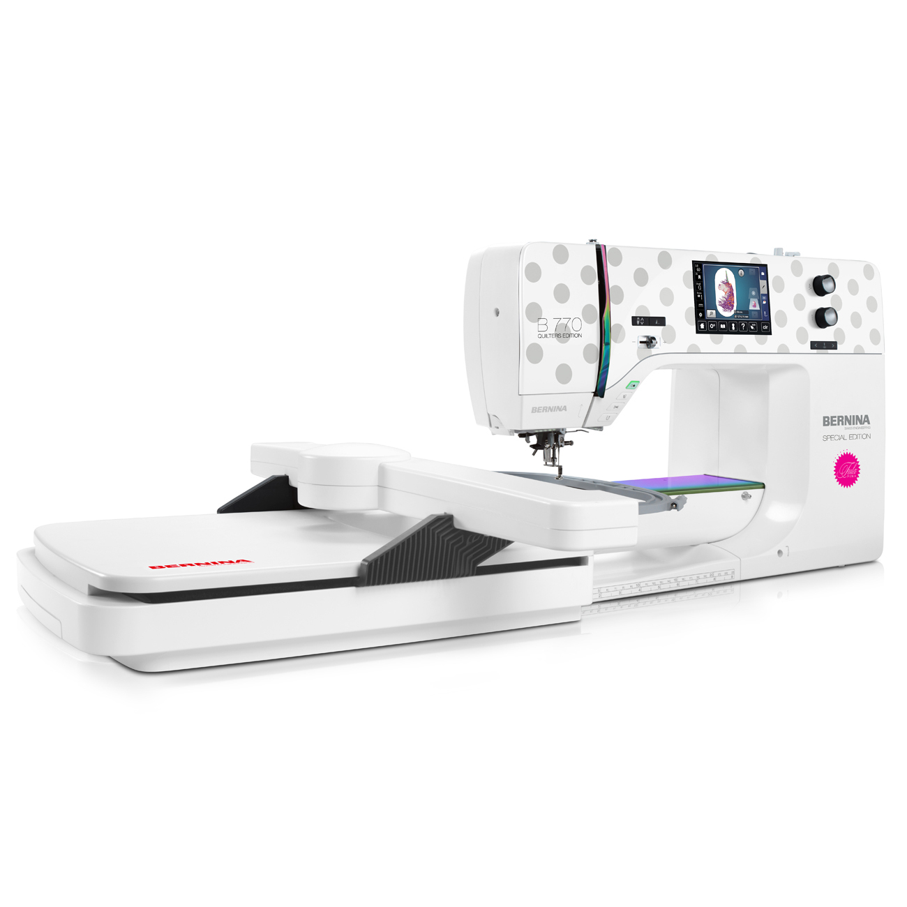 -  Bernina 770 QE Tula Pink Special Edition