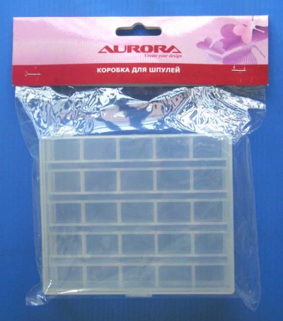 Коробка под шпули пластик AU-201
