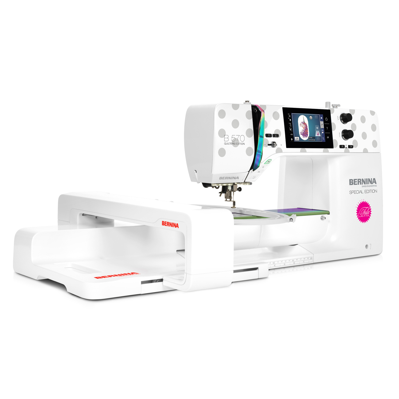 -  Bernina 570 QE Tula Pink Special Edition