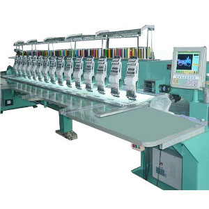 Многоголовочная вышивальная машина для плоской вышивки  Velles VЕ 1206